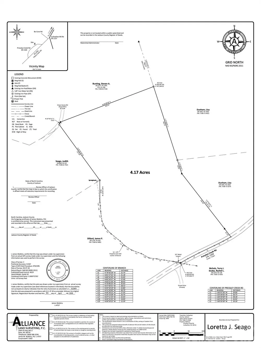 0000 Pressley Creek Road Cullowhee, NC 28723