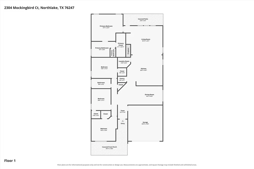 2304 Mockingbird Court Northlake, TX 76247