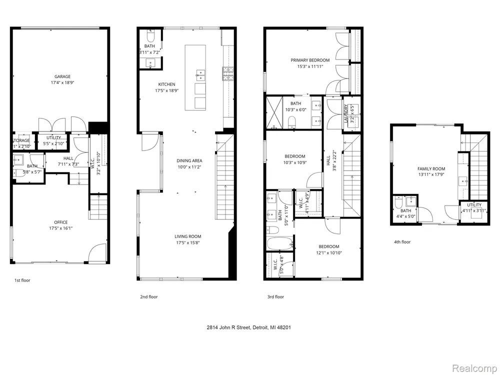 2814 John R Detroit City, MI 48201