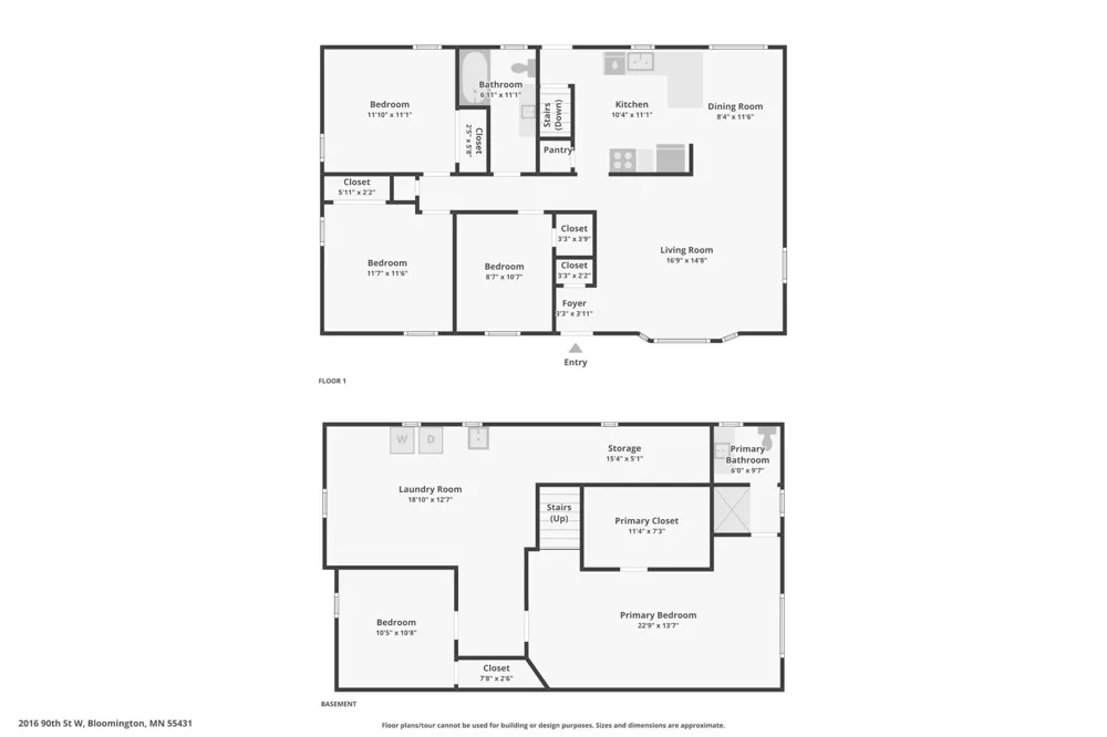 2016 W 90th Street Bloomington, MN 55431