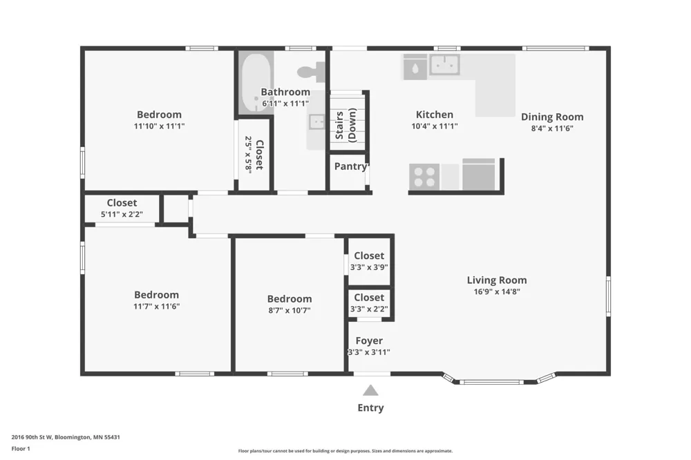 2016 W 90th Street Bloomington, MN 55431