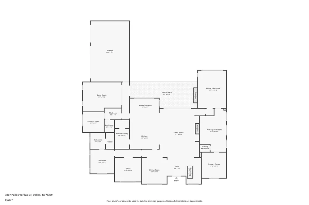 3807 Pallos Verdas Drive Dallas, TX 75229