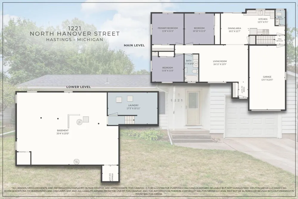 1221 Hanover Street Hastings, MI 49058