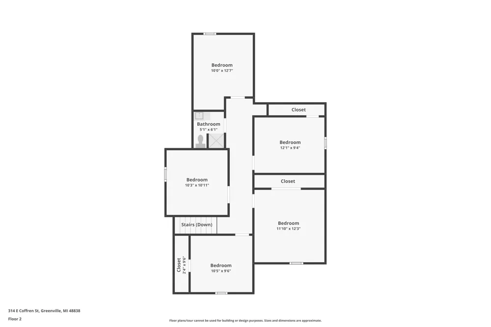 314 E Coffren Avenue Greenville, MI 48838