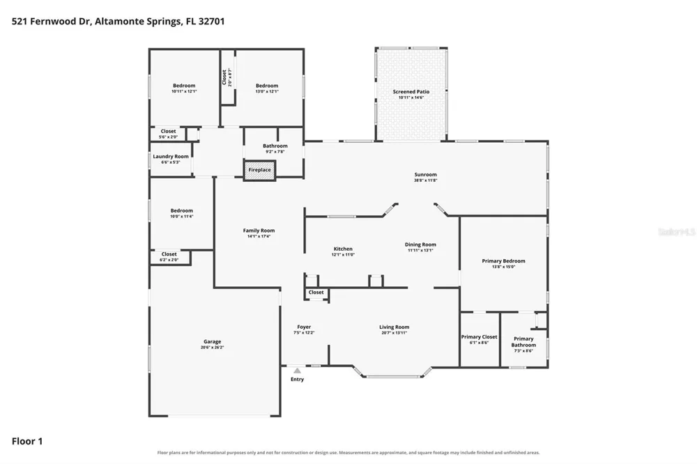 521 FERNWOOD DRIVE Altamonte Springs, FL 32701