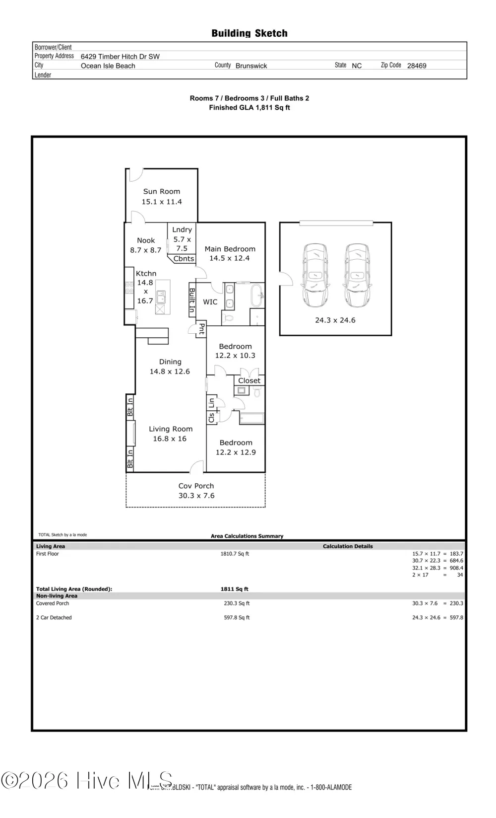 6429 Timber Hitch Drive SW Ocean Isle Beach, NC 28469