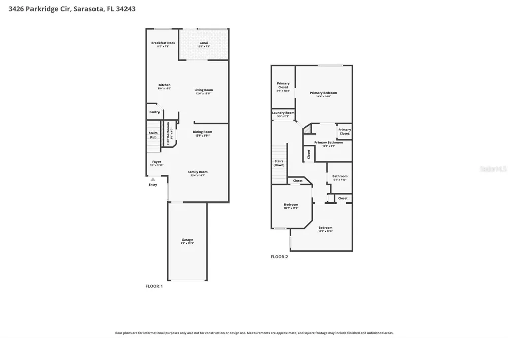 3426 PARKRIDGE CIRCLE #34-105 Sarasota, FL 34243