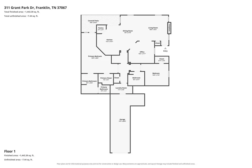 311 Grant Park Dr Franklin, TN 37067