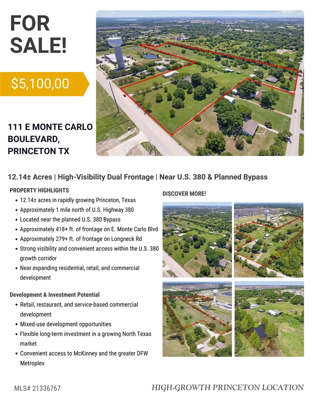 111 E Monte Carlo Boulevard Princeton, TX 75407