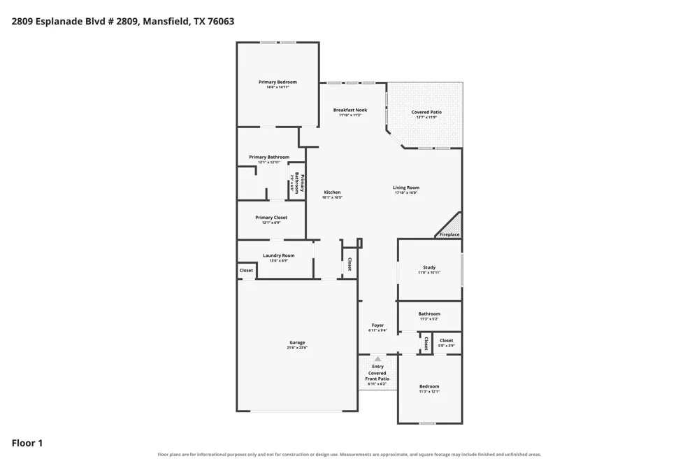 2809 Esplanade Boulevard #2809 Mansfield, TX 76063