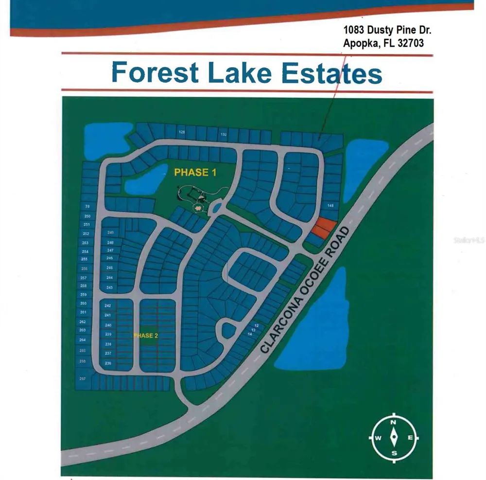 1083 DUSTY PINE DRIVE Apopka, FL 32703