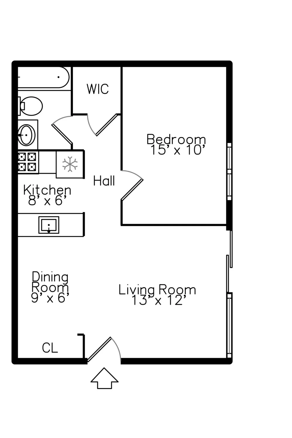 2317 Packard Street #B104 Ann Arbor City, MI 48104