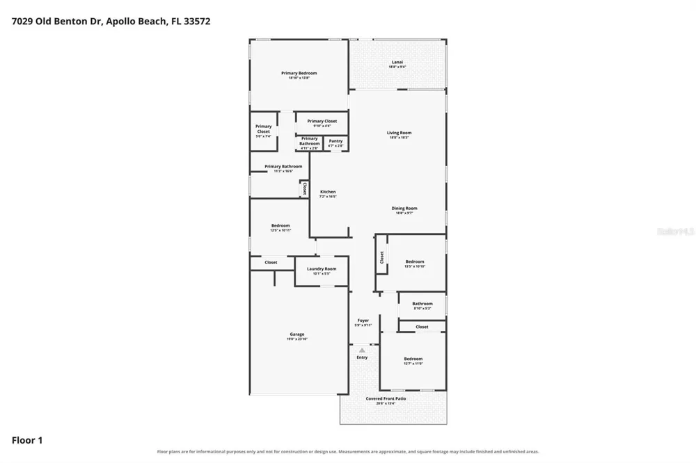 7029 OLD BENTON DRIVE Apollo Beach, FL 33572