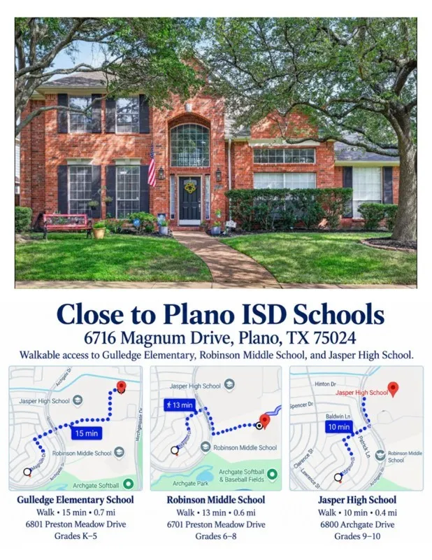6716 Magnum Drive Plano, TX 75024