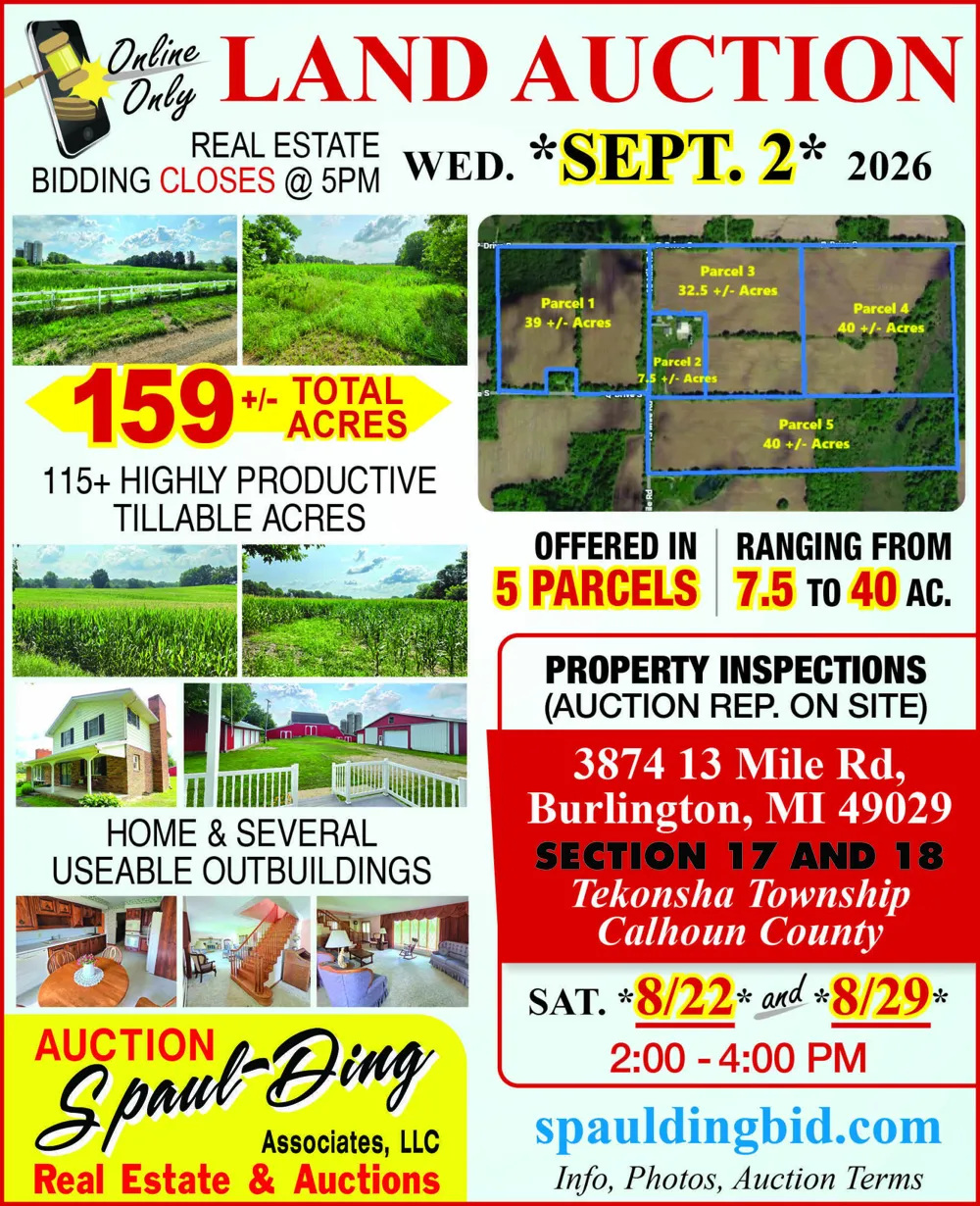 P Drive S (parcel 4) Burlington, MI 49029