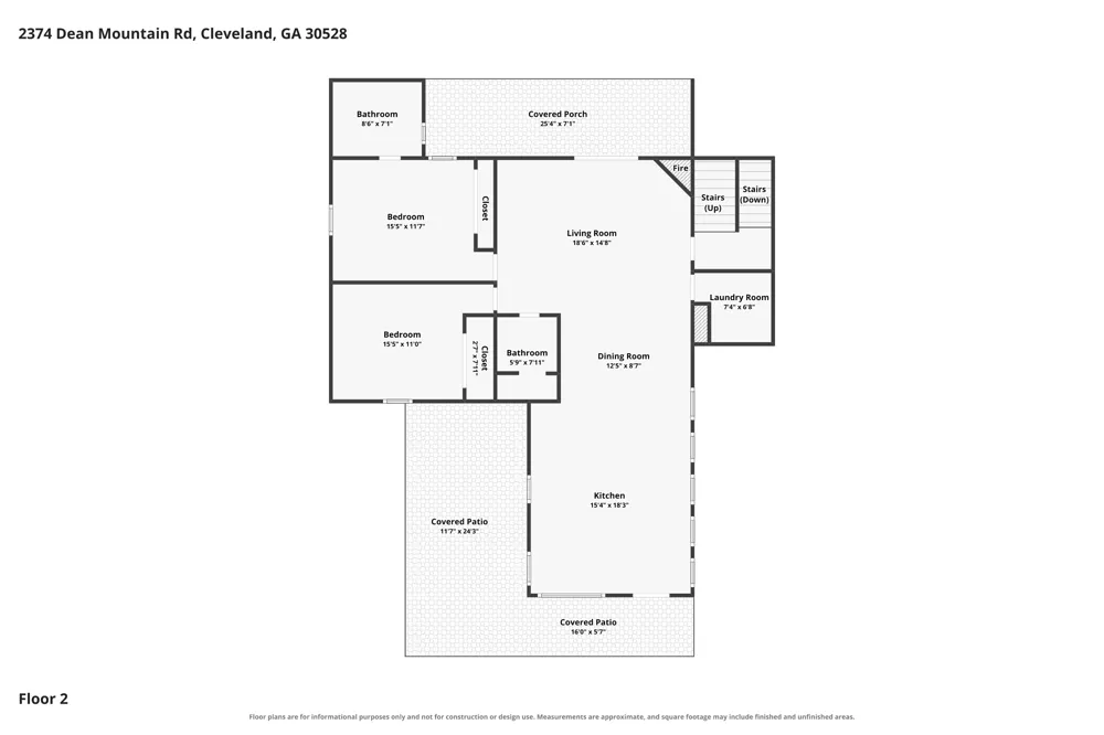 2374 Dean Mountain RD Cleveland, GA 30528