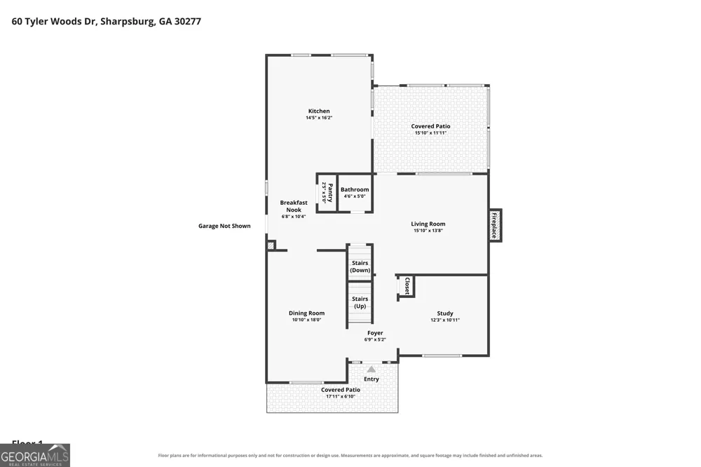 60 Tyler Woods DR Sharpsburg, GA 30277