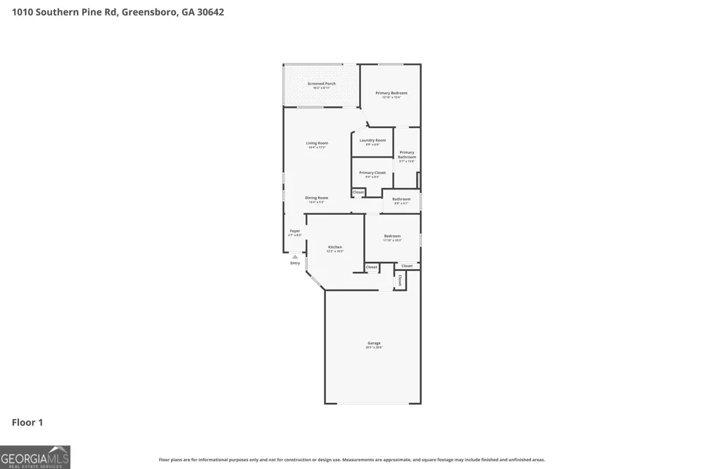 1010 Southern Pine RD Greensboro, GA 30642