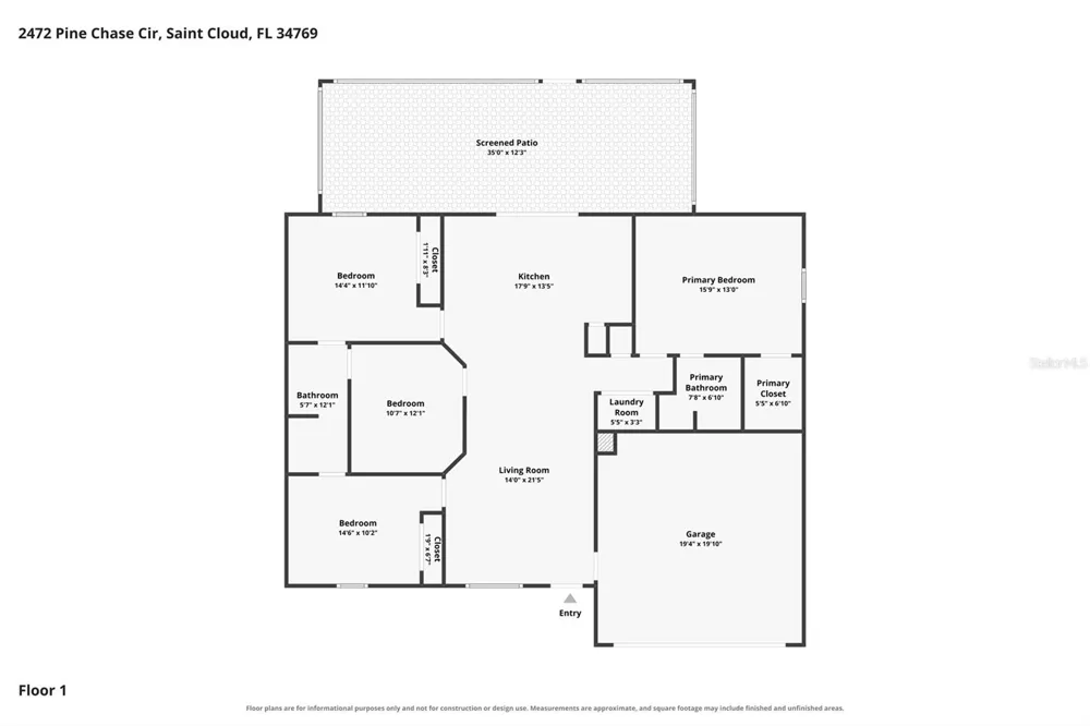 2472 PINE CHASE CIRCLE St Cloud, FL 34769
