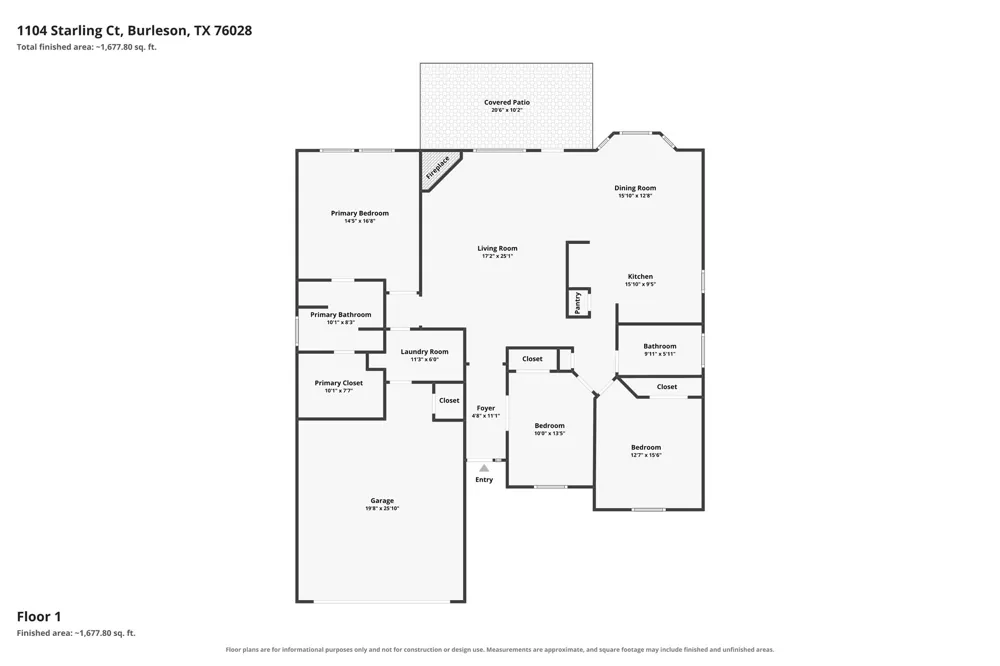 1104 Starling Court Burleson, TX 76028
