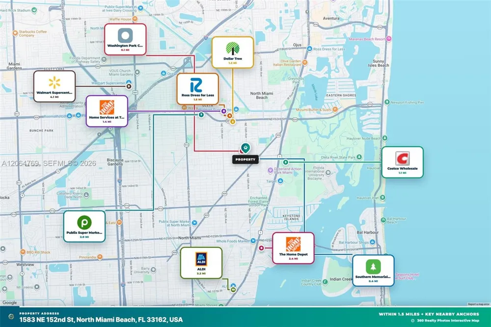 1583 NE 152nd St North Miami Beach, FL 33162