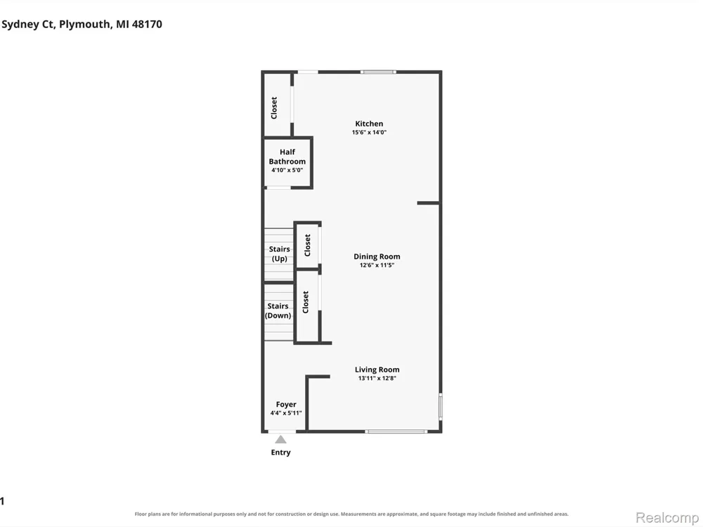 227 Sydney Court Plymouth City, MI 48170