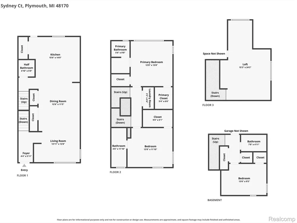 227 Sydney Court Plymouth City, MI 48170