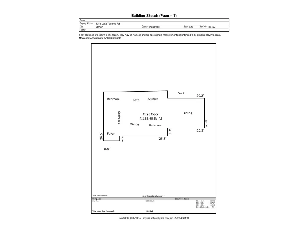 1754 Lake Tahoma Road Marion, NC 28752