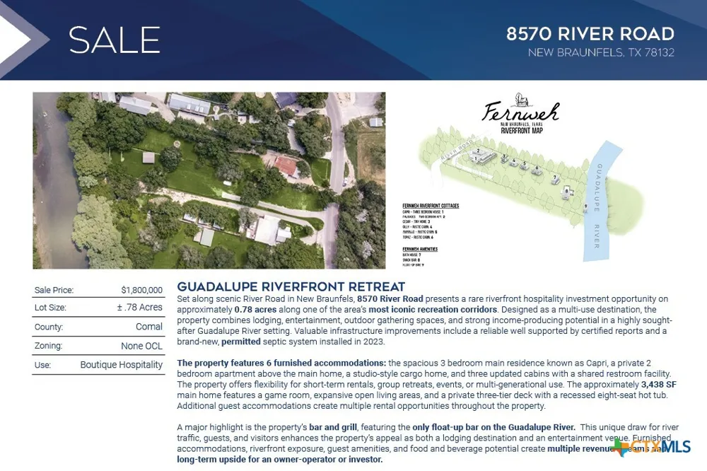 8570 River Road New Braunfels, TX 78132