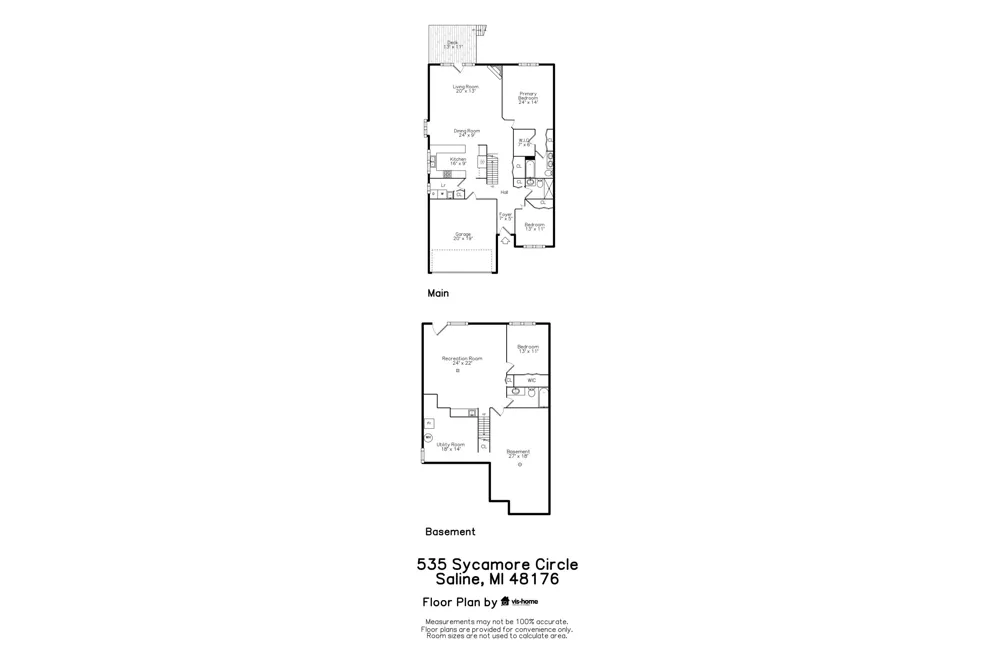 535 Sycamore Circle Saline, MI 48176