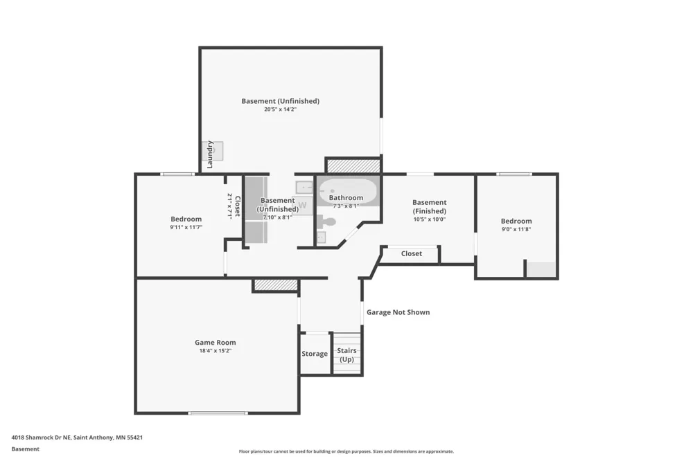 4018 Shamrock Drive NE Saint Anthony, MN 55421