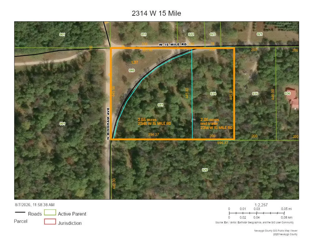 2314 W 15 Mile Road Lilley Township, MI 49309
