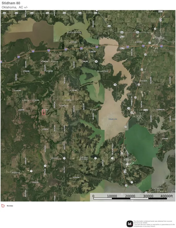 E 1140 ROAD Eufaula, OK 74432