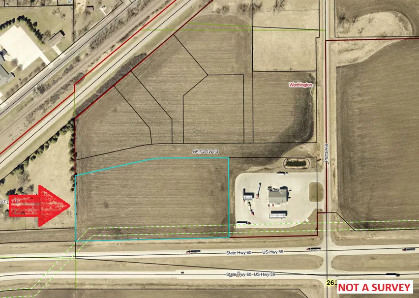 TBD East Flower Lane Worthington, MN 56187