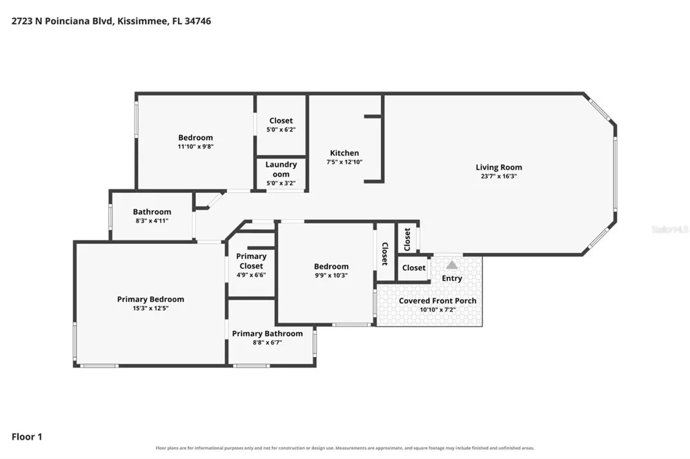 2723 POINCIANA BOULEVARD #153 Kissimmee, FL 34746