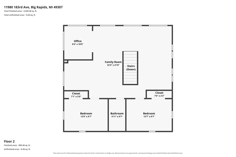 11980 183rd Avenue Mecosta Township, MI 49307