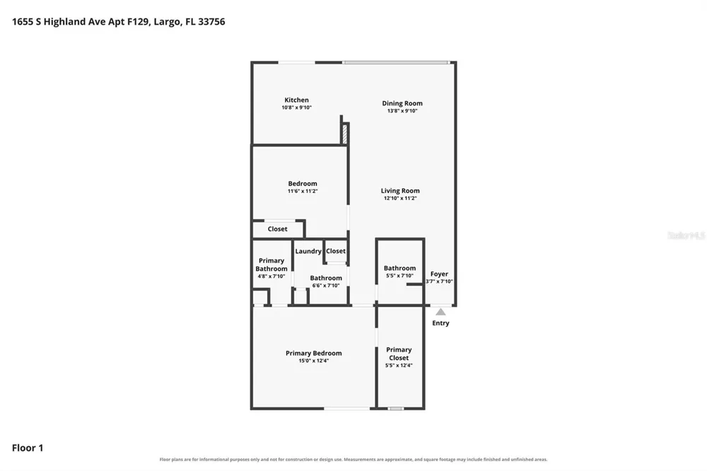 1655 S HIGHLAND AVENUE #F129 Clearwater, FL 33756