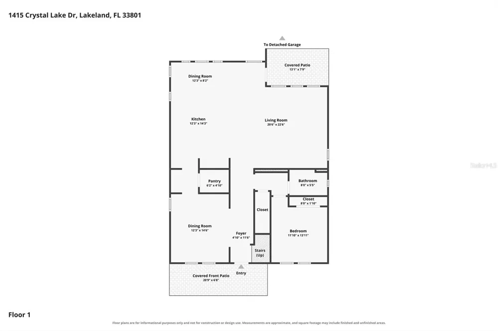 1415 CRYSTAL LAKE DRIVE Lakeland, FL 33801