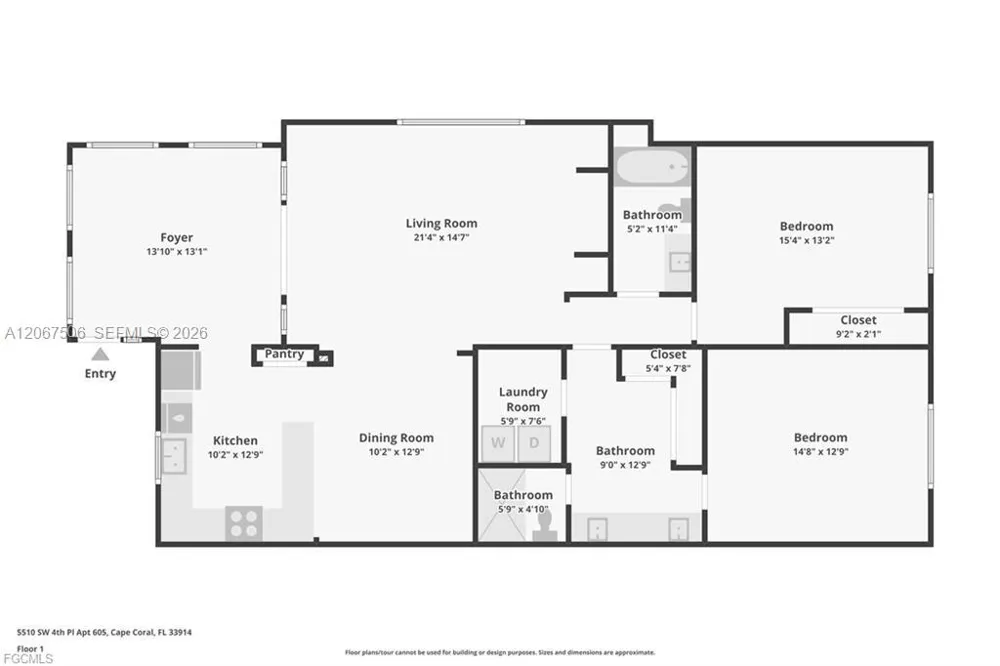 5510 SW 4TH PL #605 Cape Coral, FL 33914