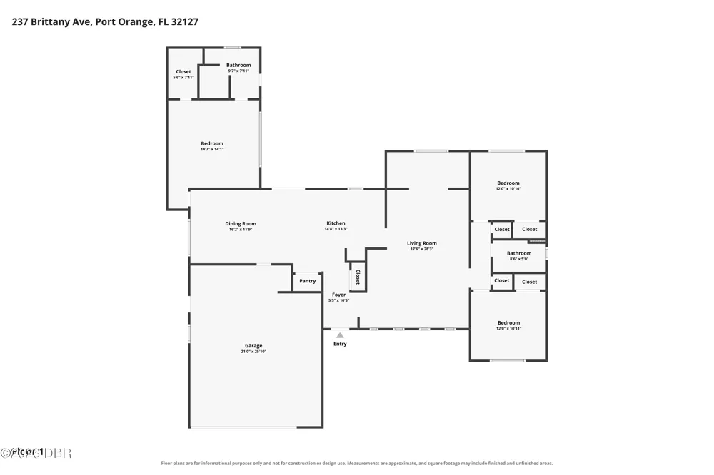 237 Brittany Avenue Port Orange, FL 32127