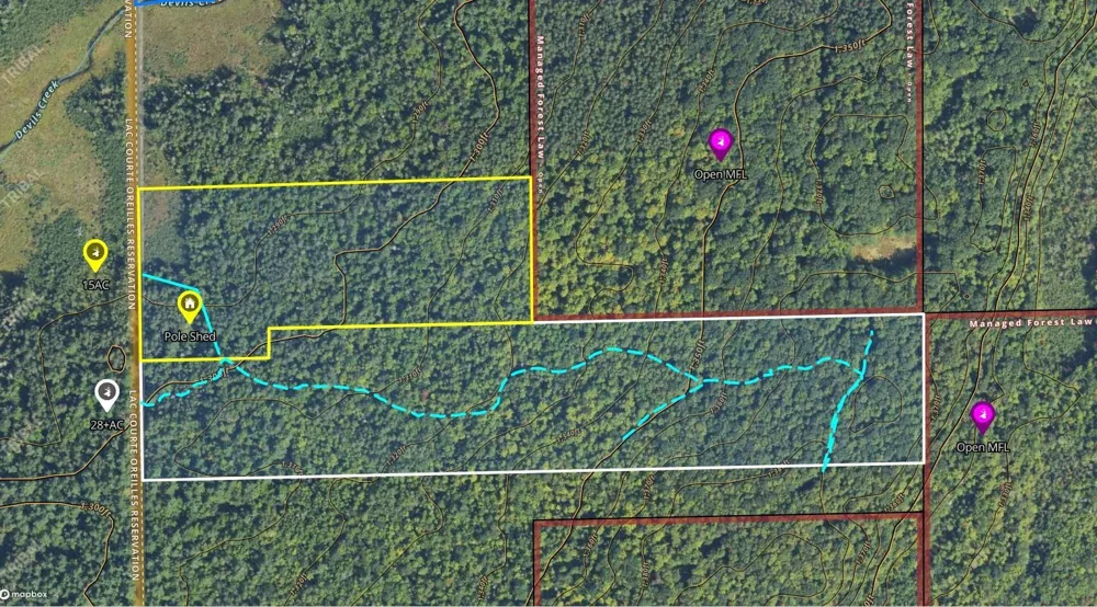 LOT 4 Smith Road Couderay, WI 54828