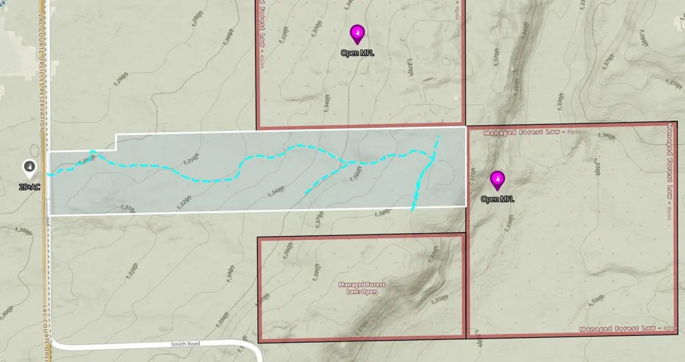LOT 4 Smith Road Couderay, WI 54828