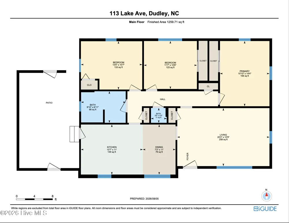 113 Lake Avenue Dudley, NC 28333