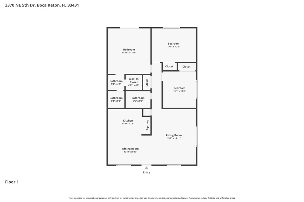 3370 NE 5TH DRIVE Boca Raton, FL 33431