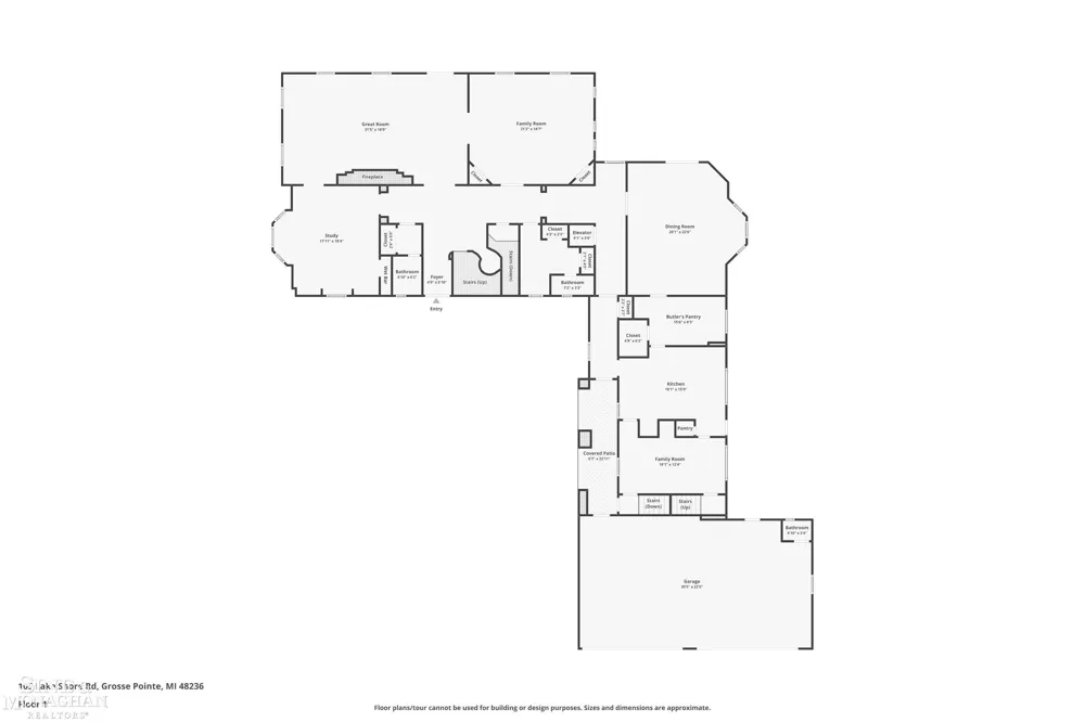 105 Lake Shore Road Grosse Pointe Farms City, MI 48236