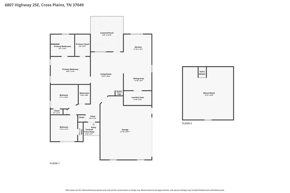 6807 Highway 25 E Cross Plains, TN 37049