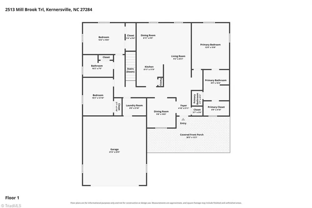 2513 Mill Brook Trail Kernersville, NC 27284