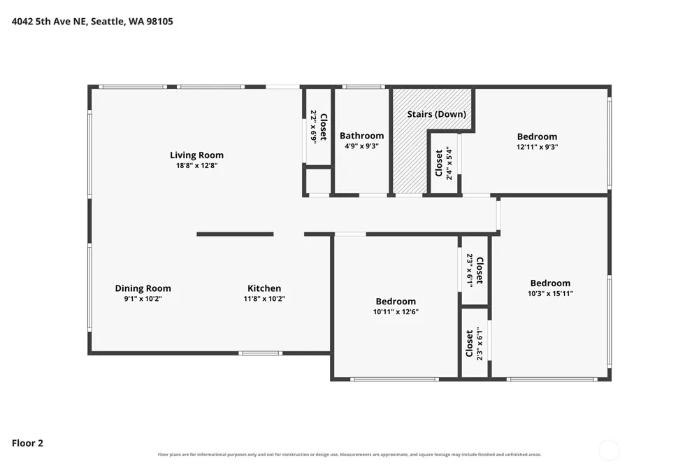 4042 5th Avenue NE Seattle, WA 98105
