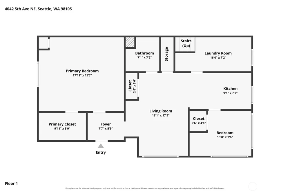 4042 5th Avenue NE Seattle, WA 98105