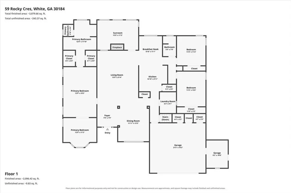 59 Rocky Circle NE White, GA 30184